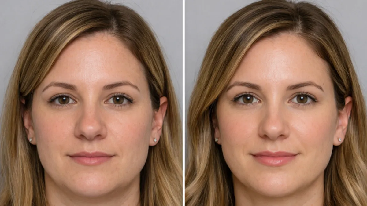 Subtle Lifting before and after