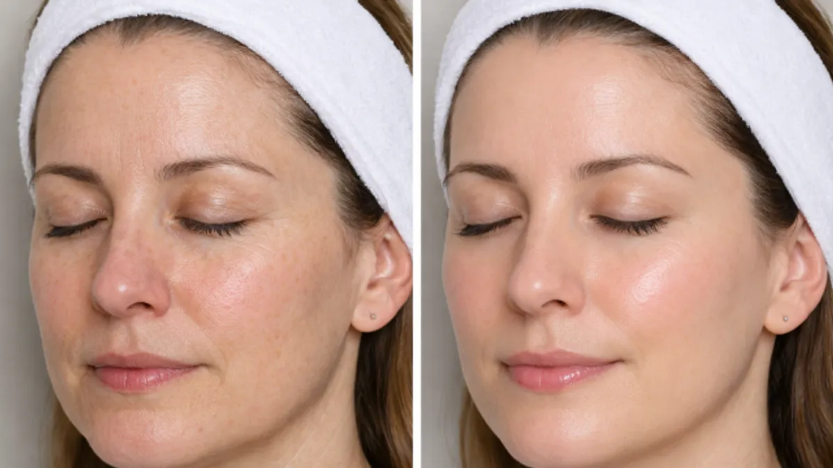 Skin Vitality Improvement  before and after
