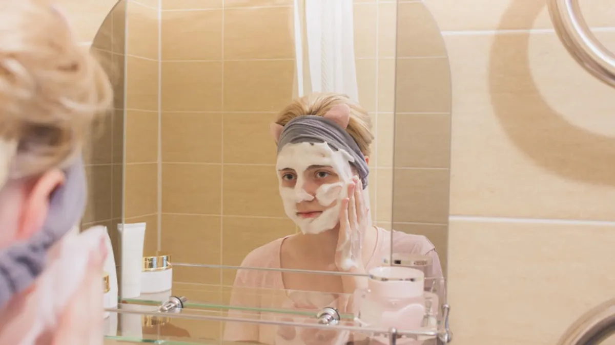 cleanser morning and night