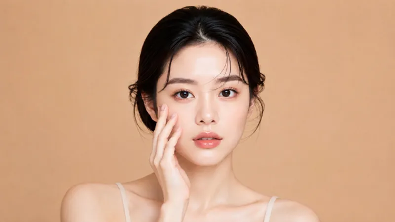 Under-eye fat repositioning surgery results showcasing smooth, bright lower eyelid area