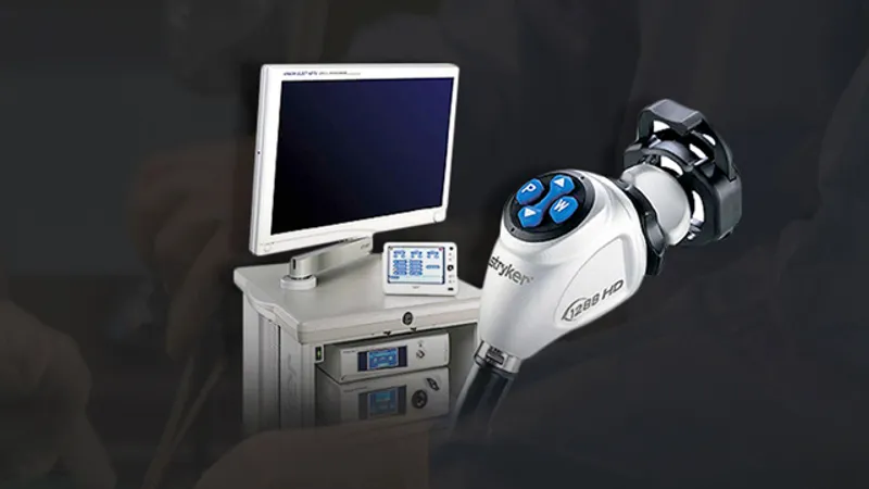 Endoscopic device used for forehead lift procedures